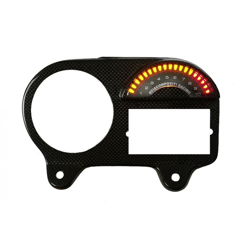 AviaCompositi LED Tachometer for Carbureted Monster 900 / 750 / 600 AviaCompositi LED Tachometer for Carbureted Monster 900 / 750 / 600